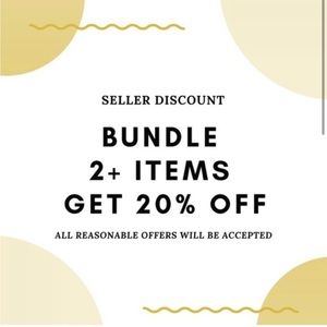Bundle and Save! Offers welcome 😊